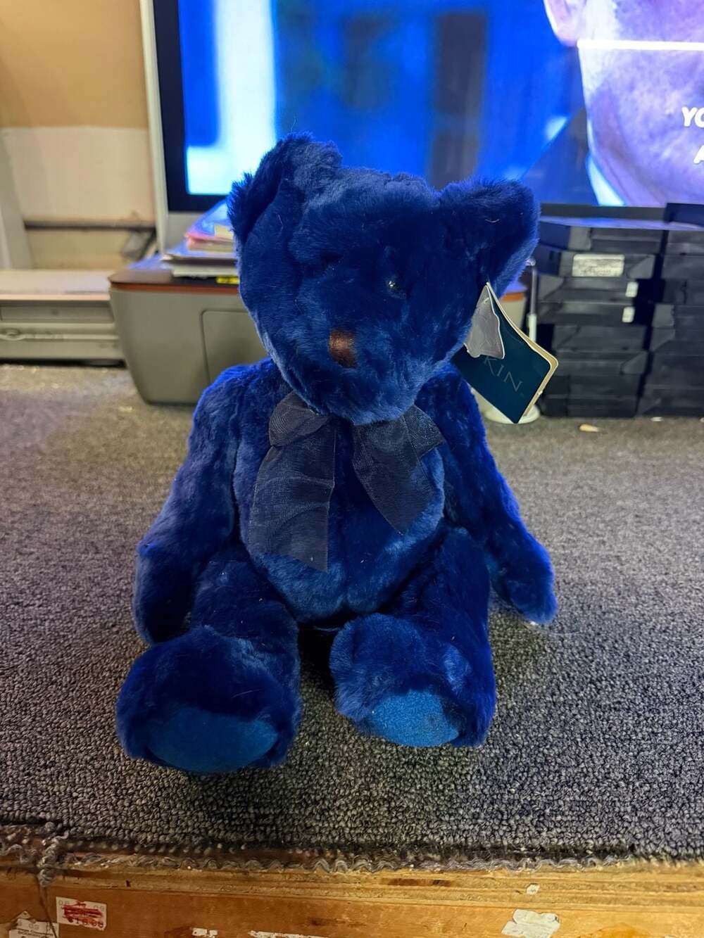 Dakin Fragrance Bears Jacquelyn Blue Plush Bear with Scent